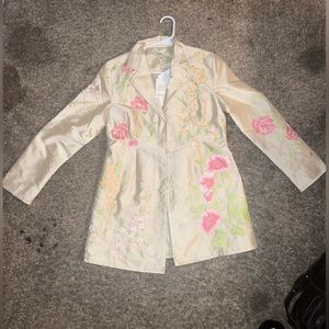 Pure silk Tyler boe Spring Jacket
